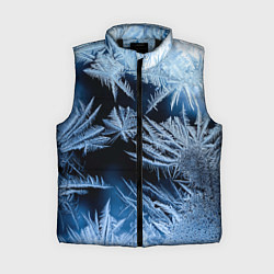 Женский жилет Морозный узор на стекле