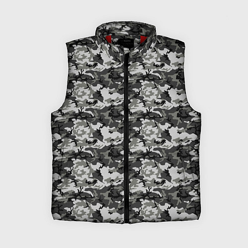 Женский жилет Камуфляж URBAN городской / 3D-Красный – фото 1