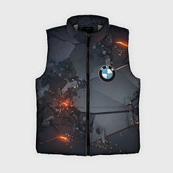 Женский жилет BMW explosion, цвет: 3D-светло-серый