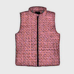 Женский жилет Вязка, цвет: 3D-светло-серый