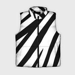 Женский жилет Камуфляж зебры