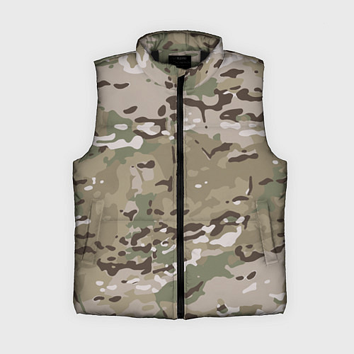 Женский жилет Камуфляж Multicam / 3D-Черный – фото 1