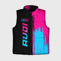 Женский жилет Audi - neon gradient: по-вертикали