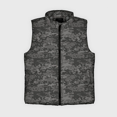 Женский жилет Камуфляж AOR-2 серый пиксель / 3D-Светло-серый – фото 1