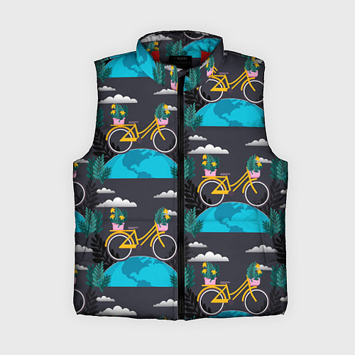 Женский жилет Велопрогулка / 3D-Красный – фото 1