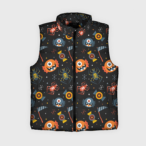 Женский жилет HALLOWEEN ХЭЛЛУИН / 3D-Черный – фото 1