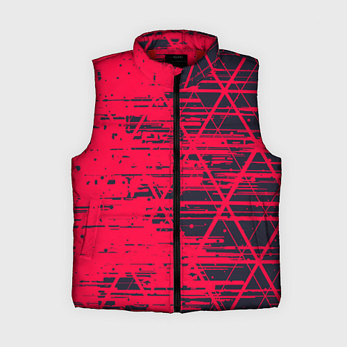 Женский жилет Black & Red / 3D-Красный – фото 1