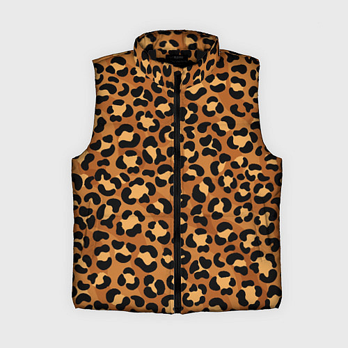 Женский жилет Леопардовый цвет / 3D-Черный – фото 1