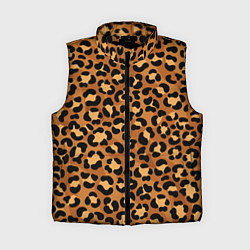 Женский жилет Леопардовый цвет