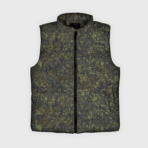 Женский жилет 4 цветная цифра ВКБО / 3D-Черный – фото 1