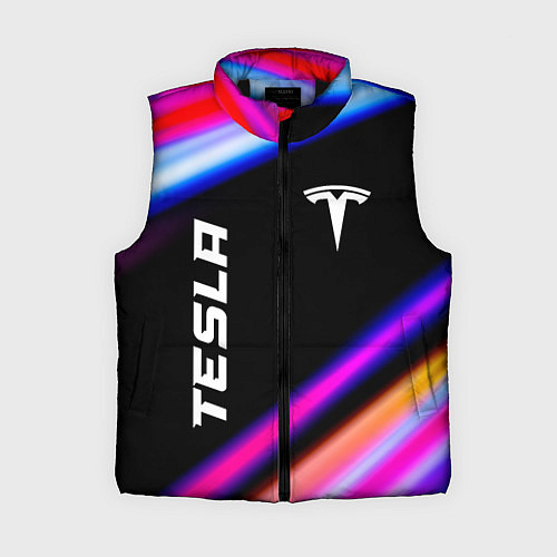 Женский жилет Tesla speed lights / 3D-Черный – фото 1