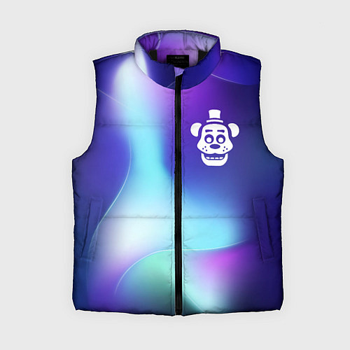Женский жилет FNAF northern cold / 3D-Черный – фото 1