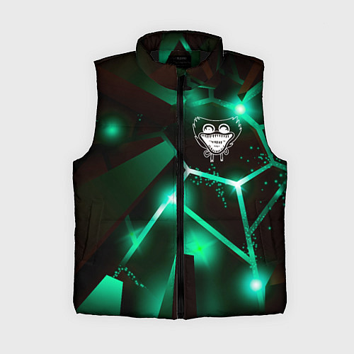 Женский жилет Poppy Playtime разлом плит / 3D-Черный – фото 1