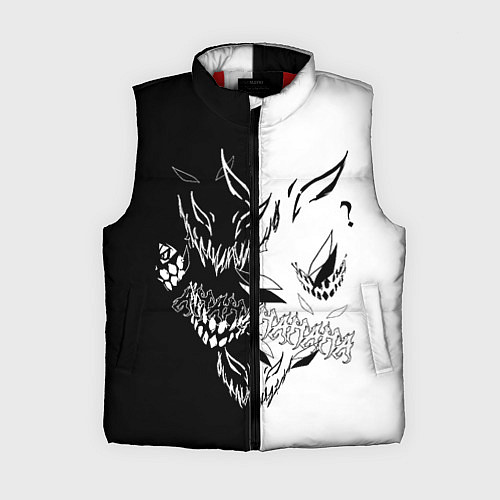 Женский жилет Drain Face ZXC / 3D-Красный – фото 1