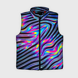 Женский жилет Голографические полосы