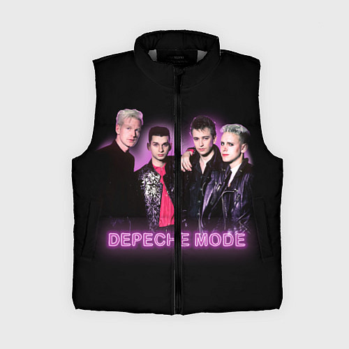 Женский жилет 80s Depeche Mode neon / 3D-Светло-серый – фото 1