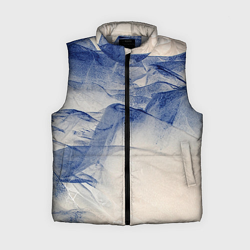 Женский жилет Горы скалы в тумане / 3D-Светло-серый – фото 1