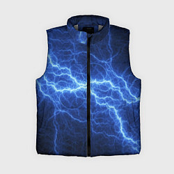 Женский жилет Разряд электричества, цвет: 3D-светло-серый