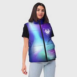 Женский жилет Poppy Playtime northern cold, цвет: 3D-черный — фото 2