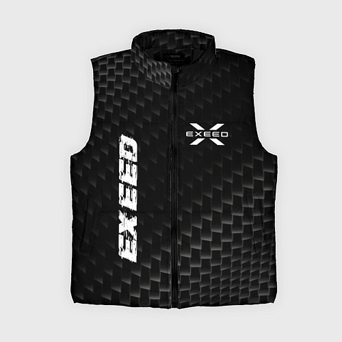 Женский жилет Exeed карбоновый фон / 3D-Черный – фото 1