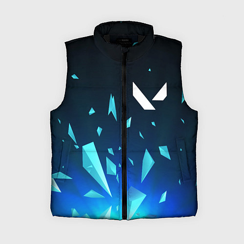 Женский жилет Valorant взрыв частиц / 3D-Черный – фото 1