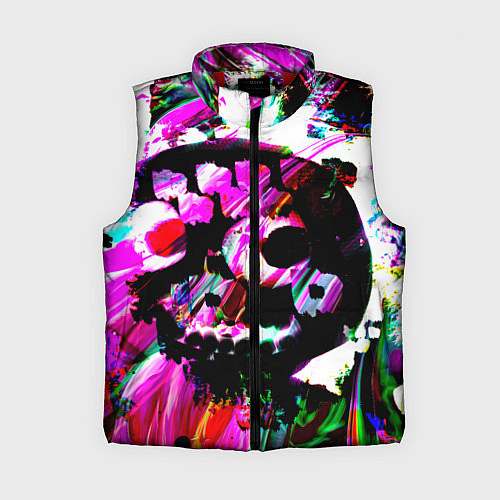 Женский жилет Парень в Черной маске / 3D-Красный – фото 1