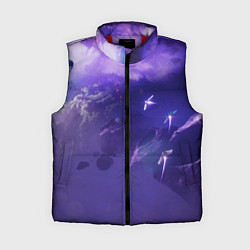 Женский жилет Фиолетовый необъятный космос