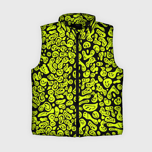 Женский жилет Toxic smile / 3D-Черный – фото 1