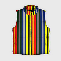 Женский жилет Полосы школа чародейства и волшебства