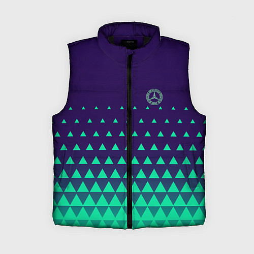 Женский жилет Mercedes Benz sign / 3D-Черный – фото 1