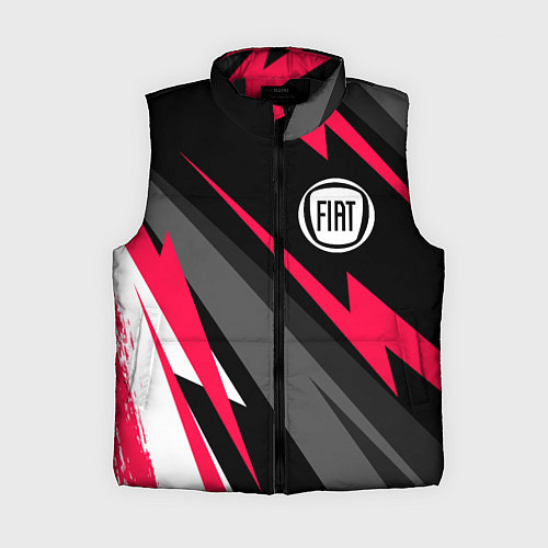 Женский жилет Fiat fast lines / 3D-Черный – фото 1