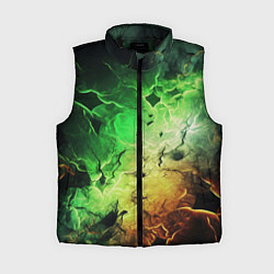 Женский жилет Зеленый взрыв