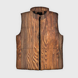 Женский жилет Текстура дерева
