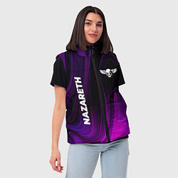Женский жилет Nazareth violet plasma, цвет: 3D-черный — фото 2
