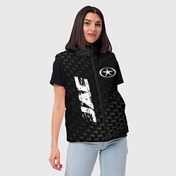 Женский жилет JAC карбоновый фон, цвет: 3D-черный — фото 2