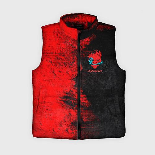 Женский жилет Cyberpunk 2077 game / 3D-Черный – фото 1