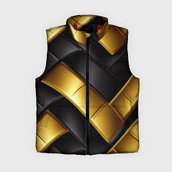 Женский жилет Gold black luxury, цвет: 3D-красный