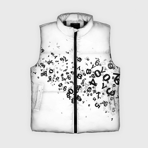 Женский жилет Цифровой дым / 3D-Черный – фото 1