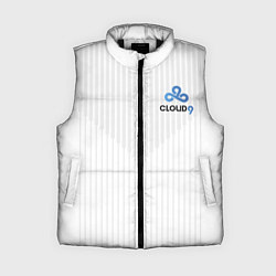 Женский жилет Cloud9 white, цвет: 3D-черный