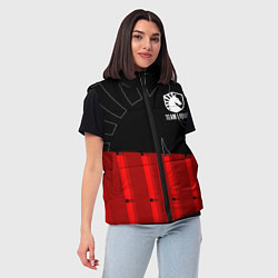 Женский жилет Форма Team Liquid red, цвет: 3D-светло-серый — фото 2