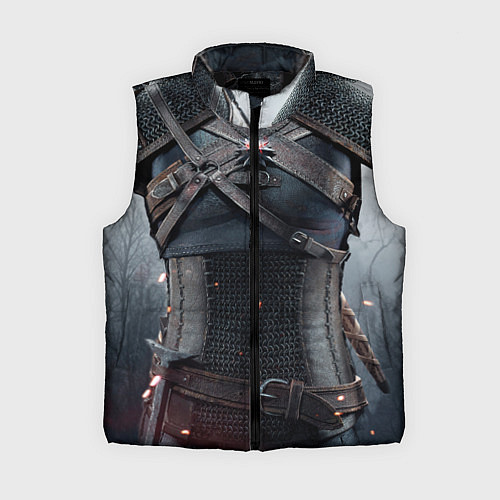 Женский жилет Броня Геральта / 3D-Черный – фото 1