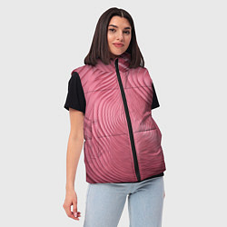 Женский жилет Фантазия в малиновом, цвет: 3D-светло-серый — фото 2