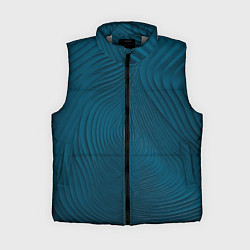 Женский жилет Фантазия в синем