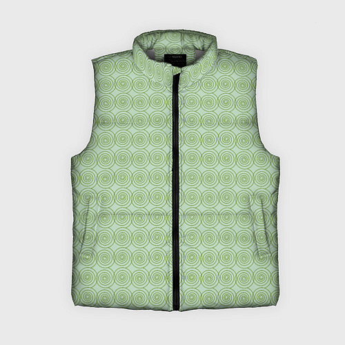 Женский жилет Мятный вихрь / 3D-Светло-серый – фото 1