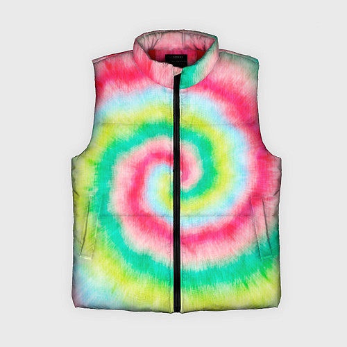 Женский жилет Тай дай клубничный / 3D-Красный – фото 1