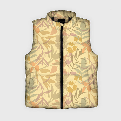 Женский жилет Nature pattern / 3D-Черный – фото 1