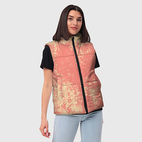 Женский жилет Crema pattern / 3D-Красный – фото 3