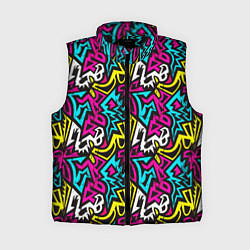 Женский жилет Цветные зигзаги Colored zigzags
