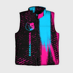 Женский жилет Danganronpa - neon gradient: по-вертикали