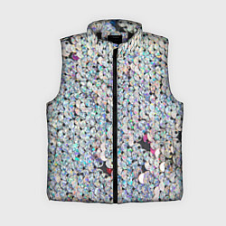 Женский жилет Вся в пайетках